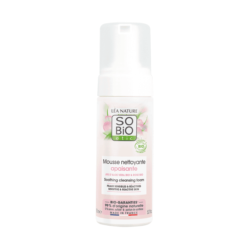SO BIO Mousse nettoyante apaisante
